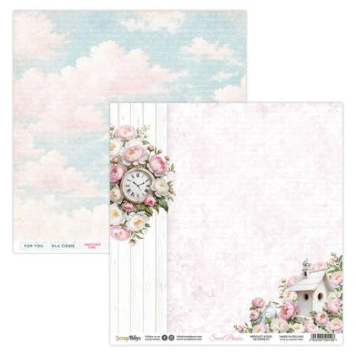 ScrapBoys Sweet Peonies 12x12 Inch Paper Pad (SB-SWPE-08) - Postage as per Actual