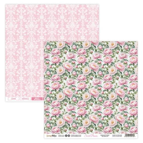 ScrapBoys Sweet Peonies 12x12 Inch Paper Pad (SB-SWPE-08) - Postage as per Actual