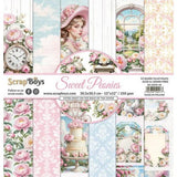 ScrapBoys Sweet Peonies 12x12 Inch Paper Pad (SB-SWPE-08) - Postage as per Actual