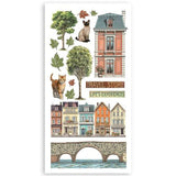 Stamperia Art of Travelling 6x12 Inch Paper Cut-outs (4pcs) (SBBCT07) - Postage as per Actual