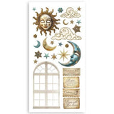 Stamperia Masquerade 6x12 Inch Paper Cut-outs (4pcs) (SBBCT08) - Postage as per Actual