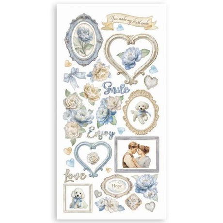 Stamperia Timeless 6x12 Inch Paper Cut-outs (4pcs) (SBBCT13) - Postage as per Actual