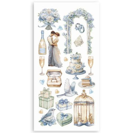 Stamperia Timeless 6x12 Inch Paper Cut-outs (4pcs) (SBBCT13) - Postage as per Actual