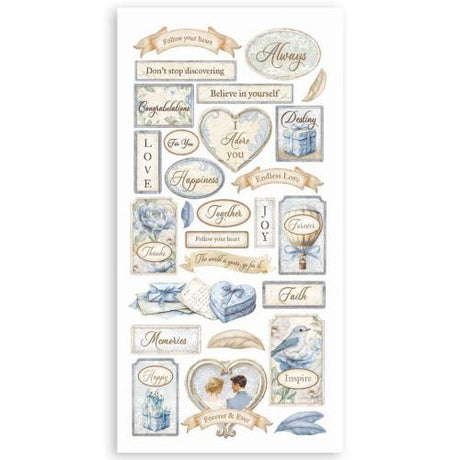 Stamperia Timeless 6x12 Inch Paper Cut-outs (4pcs) (SBBCT13) - Postage as per Actual