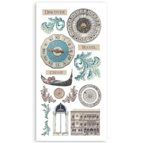 Stamperia Venice City of Art 6x12 Inch Paper Cut-outs (4pcs) (SBBCT14) - Postage as per Actual