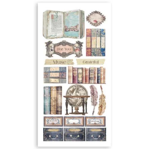 Stamperia Venice City of Art 6x12 Inch Paper Cut-outs (4pcs) (SBBCT14) - Postage as per Actual