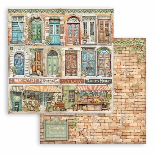 Stamperia Art of Travelling 12x12 Inch Paper Pack (SBBL164) - Postage as per Actual