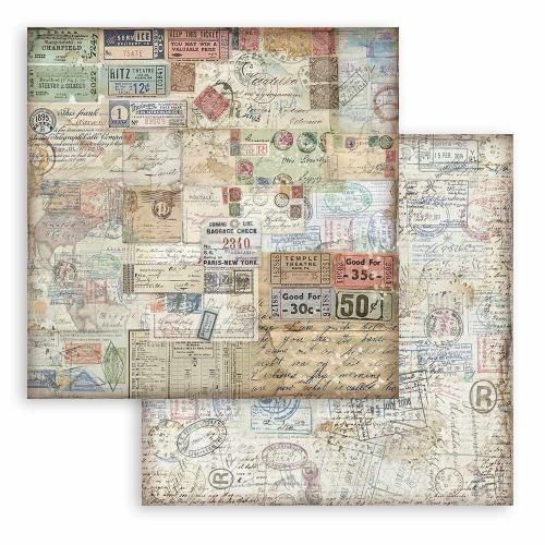 Stamperia Art of Travelling 12x12 Inch Paper Pack (SBBL164) - Postage as per Actual