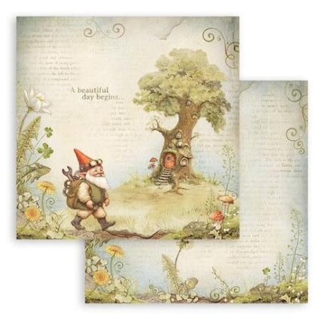 Stamperia Hidden Grove 12x12 Inch Paper Pack (SBBL168) - Postage as per Actual