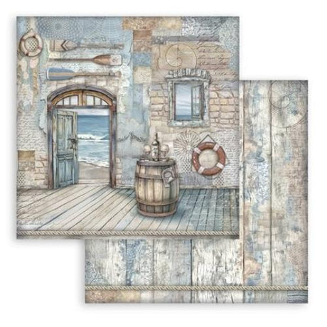 Stamperia Silent Sea 12x12 Inch Paper Pack (SBBL169) - Postage as per Actual