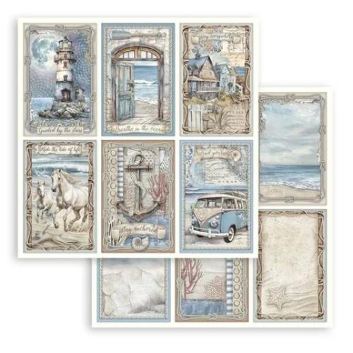 Stamperia Silent Sea 12x12 Inch Paper Pack (SBBL169) - Postage as per Actual