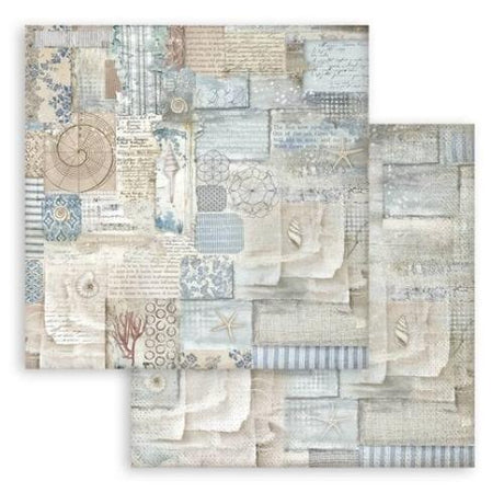 Stamperia Silent Sea Maxi Background Selection 12x12 Inch Paper Pack (SBBL170) - Postage as per Actual