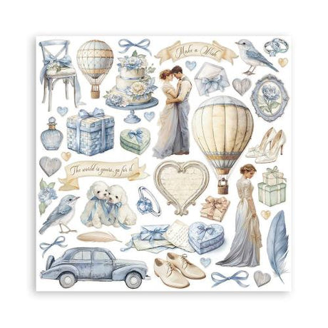 Stamperia Timeless 12x12 Inch Paper Pack (SBBL171) - Postage as per Actual