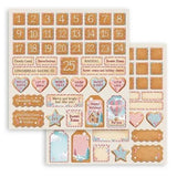 Stamperia Candy Christmas 12x12 Inch Paper Pack (SBBL173) - Postage as per Actual
