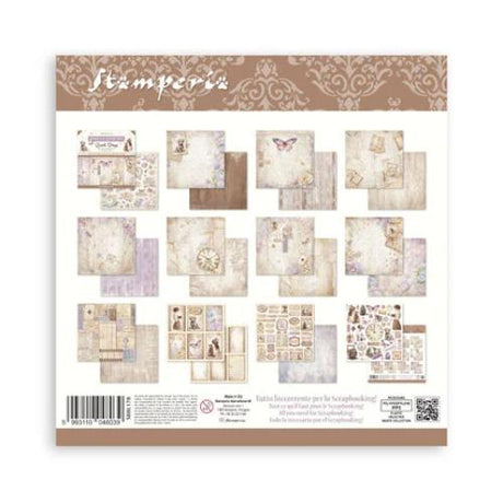 Stamperia Quiet Days 12x12 Inch Paper Pack (SBBL178) - Postage as per Actual