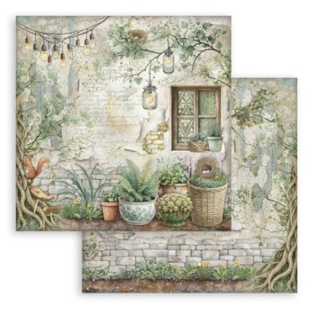 Stamperia Herbarium Silvae 12x12 Inch Paper Pack (SBBL179) - Postage as per Actual