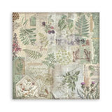 Stamperia Herbarium Silvae 12x12 Inch Paper Pack Maxi Background Selection (SBBL180) - Postage as per Actual
