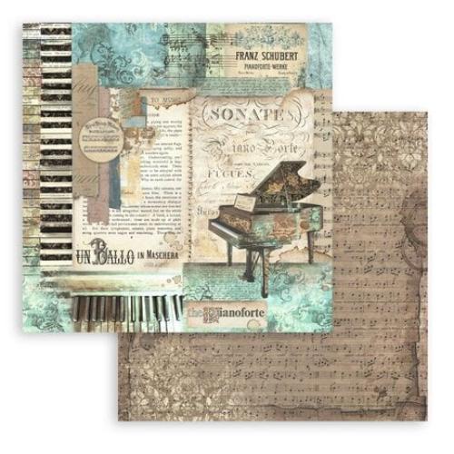 Stamperia Music 12x12 Inch Paper Pack (SBBL48) - Postage as per Actual