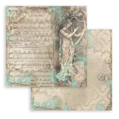 Stamperia Music 12x12 Inch Paper Pack (SBBL48) - Postage as per Actual