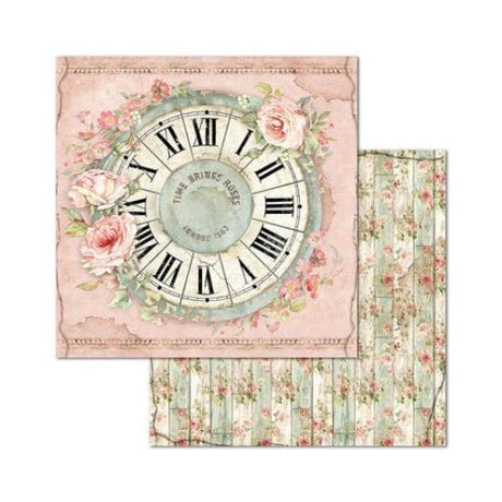 Stamperia House of Roses 8x8 Inch Paper Pack (SBBS08)