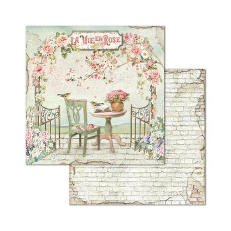 Stamperia House of Roses 8x8 Inch Paper Pack (SBBS08)