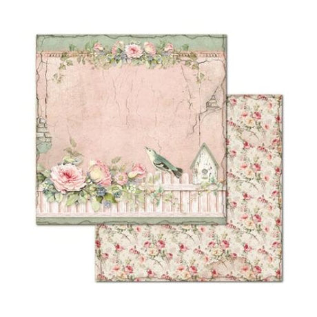 Stamperia House of Roses 8x8 Inch Paper Pack (SBBS08)