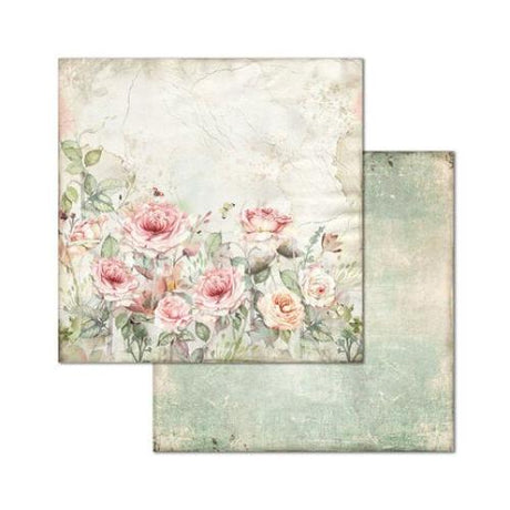 Stamperia House of Roses 8x8 Inch Paper Pack (SBBS08)