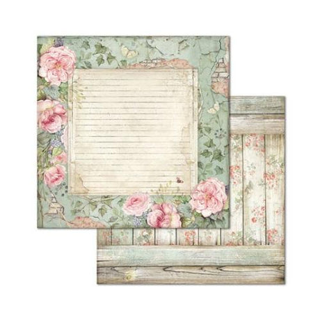 Stamperia House of Roses 8x8 Inch Paper Pack (SBBS08)