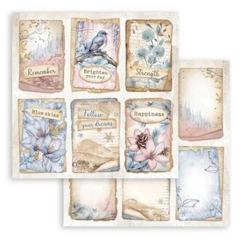 Stamperia Create Happiness Dewdrops 8x8 Inch Paper Pack (SBBS119)