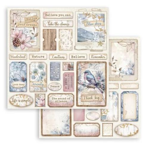 Stamperia Create Happiness Dewdrops 8x8 Inch Paper Pack (SBBS119)