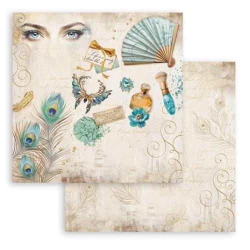 Stamperia Masquerade 8x8 Inch Paper Pack (SBBS121)