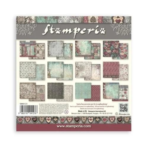 Stamperia Master of Magic 8x8 Inch Paper Pack Maxi Backgrounds Selection (SBBS123)