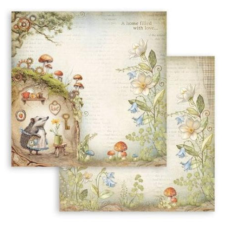 Stamperia Hidden Grove 8x8 Inch Paper Pack (SBBS124)