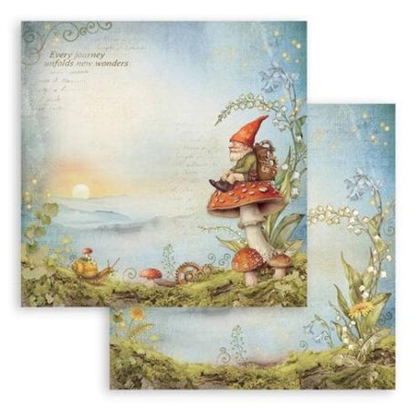 Stamperia Hidden Grove 8x8 Inch Paper Pack (SBBS124)