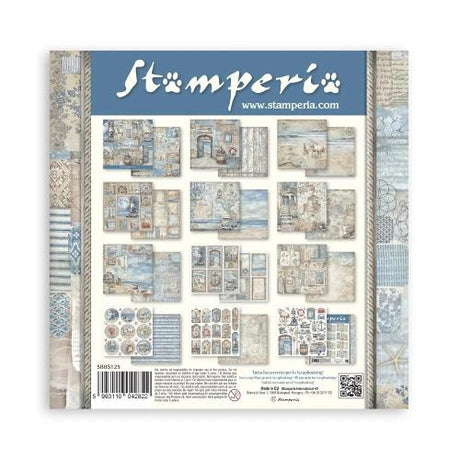 Stamperia Silent Sea 8x8 Inch Paper Pack (SBBS125)