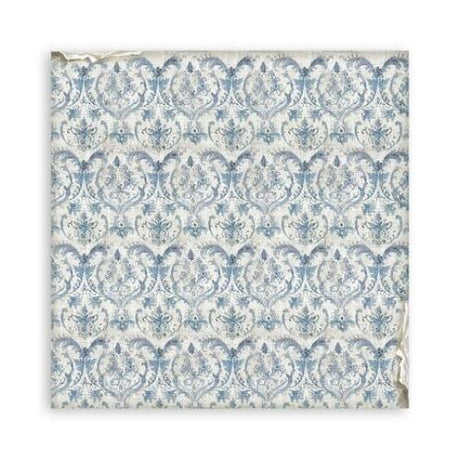 Stamperia Silent Sea 8x8 Inch Paper Pack Backgrounds Selection (SBBS126)