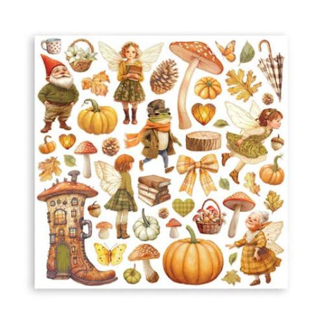 Stamperia Whispering Woods 8x8 Inch Paper Pack (SBBS131)