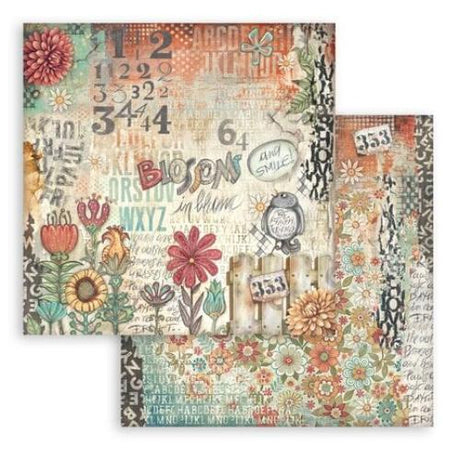 Stamperia Furry Friends 8x8 Inch Paper Pack (SBBS132)