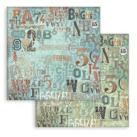 Stamperia Furry Friends 8x8 Inch Paper Pack Maxi Backgrounds Selection (SBBS133)