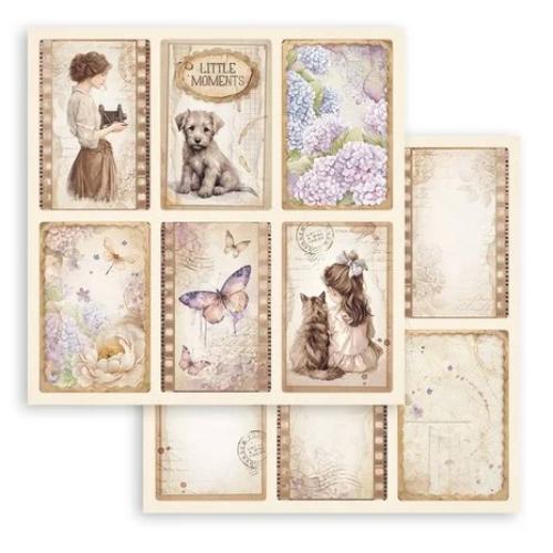 Stamperia Quiet Days 8x8 Inch Paper Pack (SBBS134)