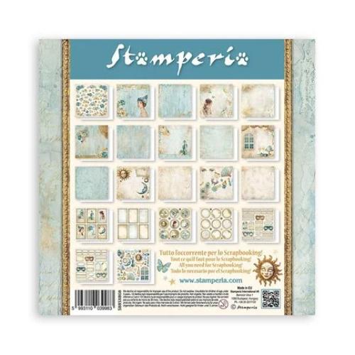 Stamperia Masquerade 8x8 Inch Paper Pack Maxi (Single Face) (SBBSXB08)