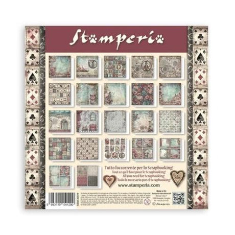 Stamperia Master of Magic 8x8 Inch Paper Pack Maxi (Single Face) (SBBSXB09)