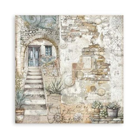 Stamperia Silent Sea 8x8 Inch Paper Pack Maxi (Single Face) (SBBSXB12)