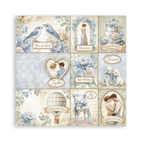Stamperia Timeless 8x8 Inch Paper Pack Maxi (Single Face) (SBBSXB13)