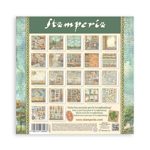 Stamperia Art of Travelling 12x12 Inch Paper Pack Maxi (Single Face) (SBBXLB19) - Postage as per Actual