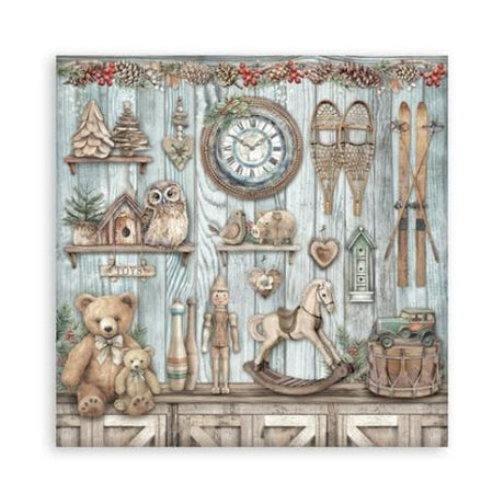 Stamperia The Owl's House 12x12 Inch Paper Pack Maxi (Single Face) (SBBXLB28) - Postage as per Actual