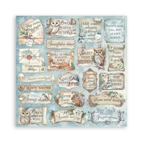 Stamperia The Owl's House 12x12 Inch Paper Pack Maxi (Single Face) (SBBXLB28) - Postage as per Actual