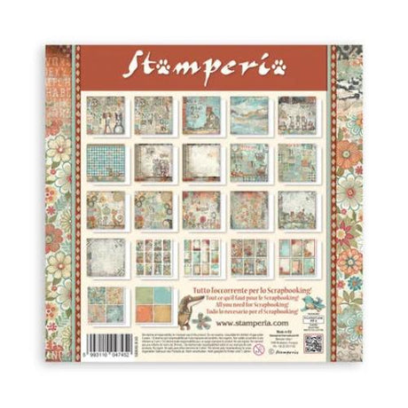 Stamperia Furry Friends 12x12 Inch Maxi Paper Pack (Single Face) (SBBXLB30) - Postage as per Actual