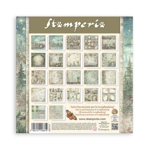 Stamperia Herbarium Silvae 12x12 Inch Maxi Paper Pack (Single Face) (SBBXLB32) - Postage as per Actual
