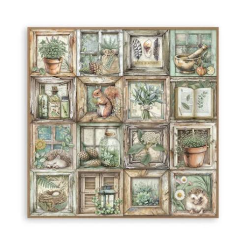 Stamperia Herbarium Silvae 12x12 Inch Maxi Paper Pack (Single Face) (SBBXLB32) - Postage as per Actual
